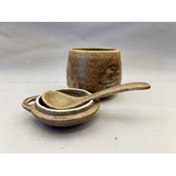 Kop / Brun, Med Lg Og Ske