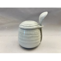 Kop / Hvid, Med Lg Og Ske