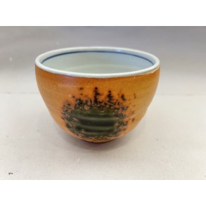 Matcha Kop / Orange, Brun Prik