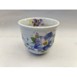 Kop / Hvid, Bl Blomst