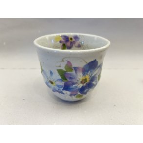 Kop / Hvid, Bl Blomst