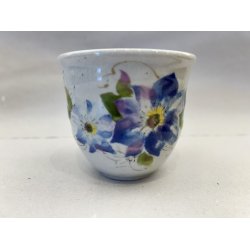 Kop / Hvid, Bl Blomst