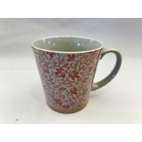 Krus / Gr, Rde Blomster