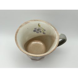 Krus / Hvid, Lilla Kirsebrblomster