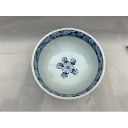 Ramen Skl / Hvid, Blt Og Grn Blomster Motiv