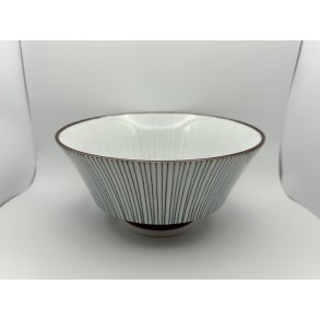 Ramen Skl / Hvid, Sorte Linjer