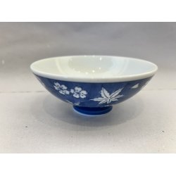 Risskl / Bl, Hvide Blomster Og Ahorn 