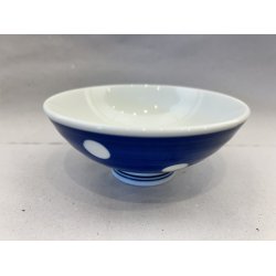 Risskl / Bl, Hvide Prikker