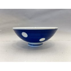 Risskl / Bl, Hvide Prikker