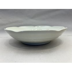 Skl / Hvid, Beige Blomst