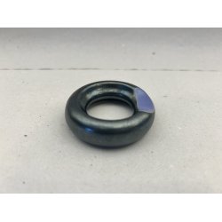 Spisepindeholder / Sort, Ring Med Bl Prik