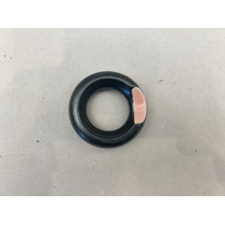 Spisepindeholder / Sort, Ring Med Lyserd Prik