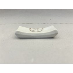 Spisepindeholder / Hvid, Brun Lotusrod