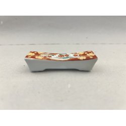 Spisepindeholder / Rd, Japansk Motiv