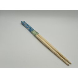 Spisepinde / Lysebl, Hvid Blomster