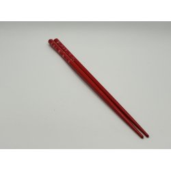 Spisepinde /  Rde, Hvide Blomster