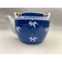 Tekande / Bl, Hvid Bambus