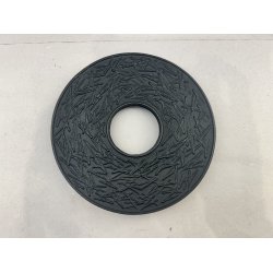 Bordskner / Sort, Stbejern Med Linjer