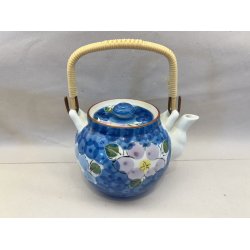 Tekande / Bl, Lilla Blomster