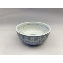 Lille Skl / Gr, Hvide Blomster Og Striber