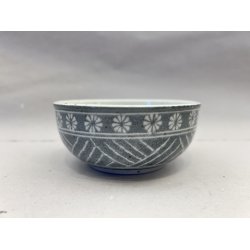 Lille Skl / Gr, Hvide Blomster Og Striber