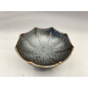 Blomsterformet Skl / Sort