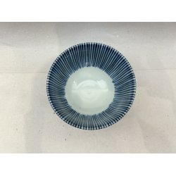 Hj Lille Skl / Hvid, Bl Striber