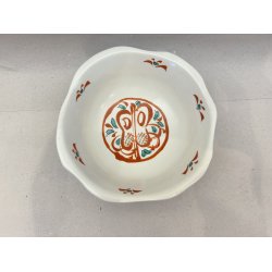 Lille Skl / Hvid, Rdt Motiv