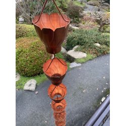 Regnkde / Stor Blomst (Firkantede Blade)