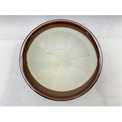 Morte / Hvid, Brun Kant