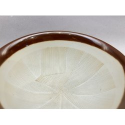 Morte / Hvid, Brun Kant