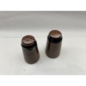 Salt Og Peber St / Brun, Sort Kant