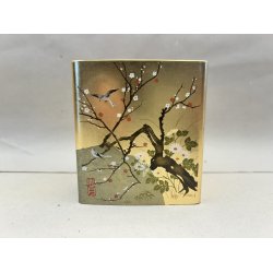 Kuglepindsholder / Guld, Tr� Motiv