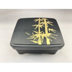 Lille Lakske / Sort, Guld Bambus