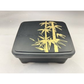 Lille Lakske / Sort, Guld Bambus