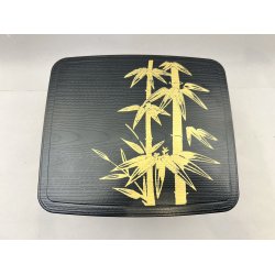 Lille Lakske / Sort, Guld Bambus