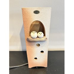 Lampe / Lyserd, Firkantet Med To Ugler