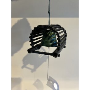 Klokke / Grn, Sort Bambus Bue 