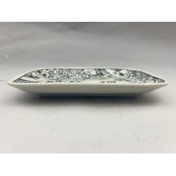 Firkantet Brne Tallerken / Under Vandet