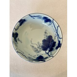 Skl / Hvid, Bl Vindruer