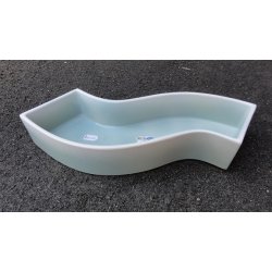 Ikebana Sk�l / Lysebl�, S - Formet