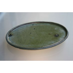 Undersk�l / Gr�n, Oval L23,5 x B16