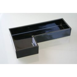 Ikebana Sk�l / Sort, L - Formet