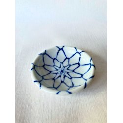 Lille Skl / Hvid, Bl Net Mnster