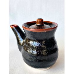 Soja Kande (S) / Sort, Brun Kant