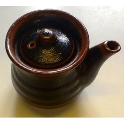 Soja Kande (L) / Sort, Brun Kant