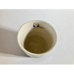 Kop / Hvid, Bl Bund Og Ugle