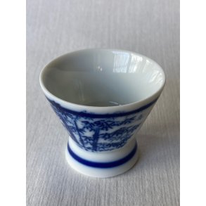 Sakekop / Hvid, Bl Bambus