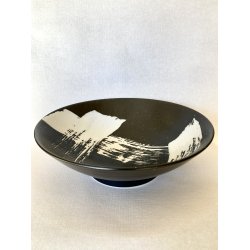 Skl / Sort, Hvide Penselstrg