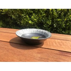 Skl / Sorte Striber med Hvid Kant